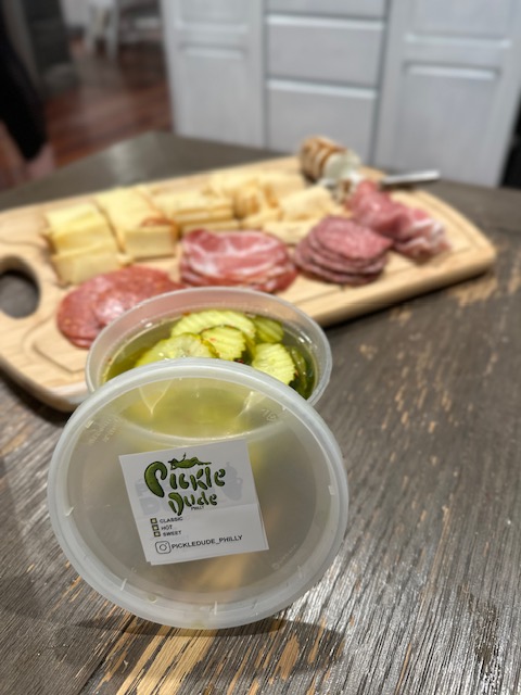 PickleDude pickles with charcuterie