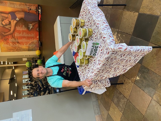 PickleDude booth setup